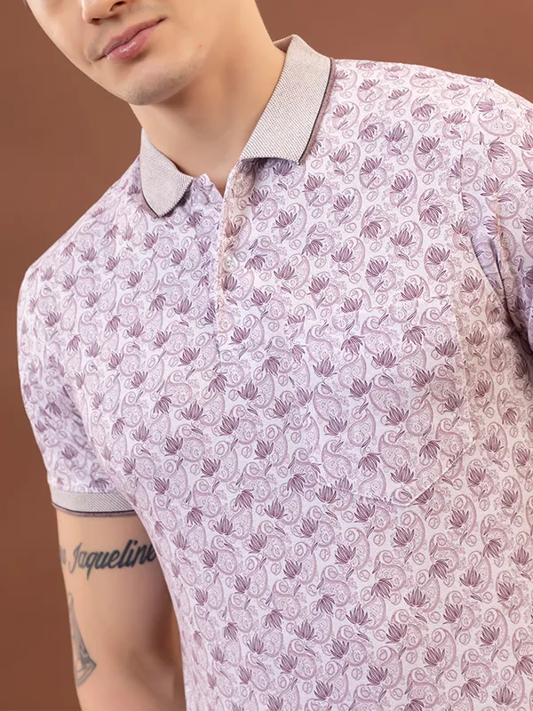Lavender_Cotton_Printed_Polo