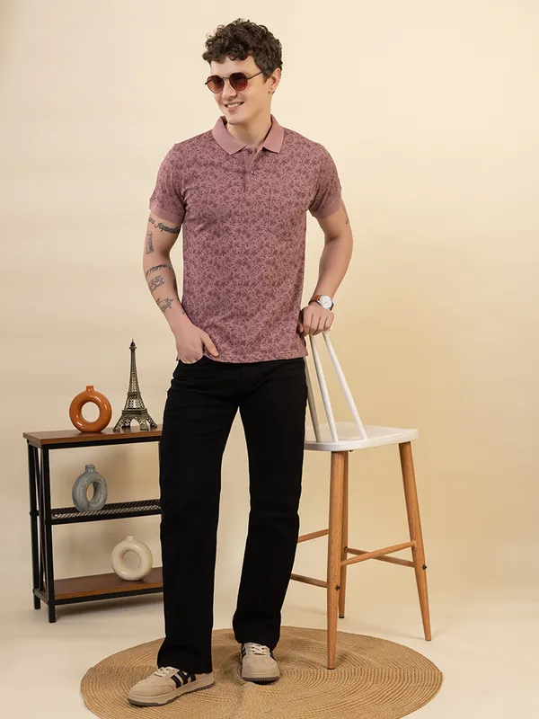 Rose_Cotton_Printed_Polo