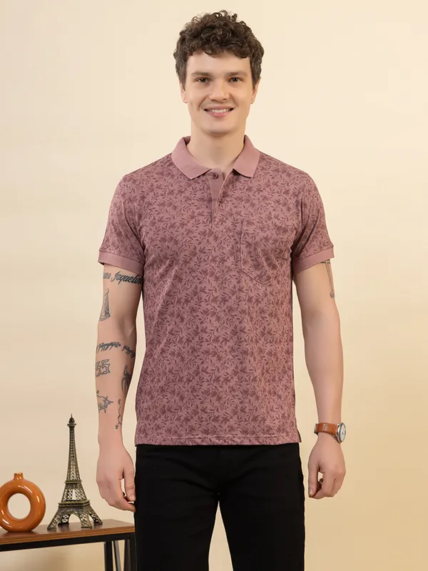 Rose_Cotton_Printed_Polo