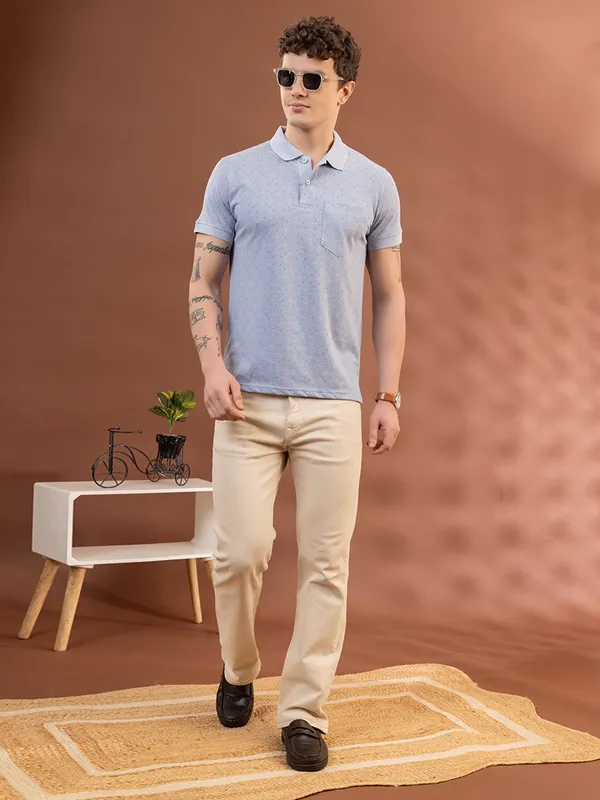 Cool_Blue_Cotton_Polo