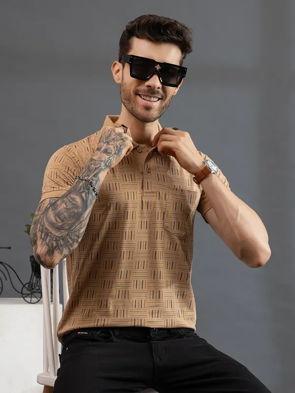 Beige_Cotton_Polo