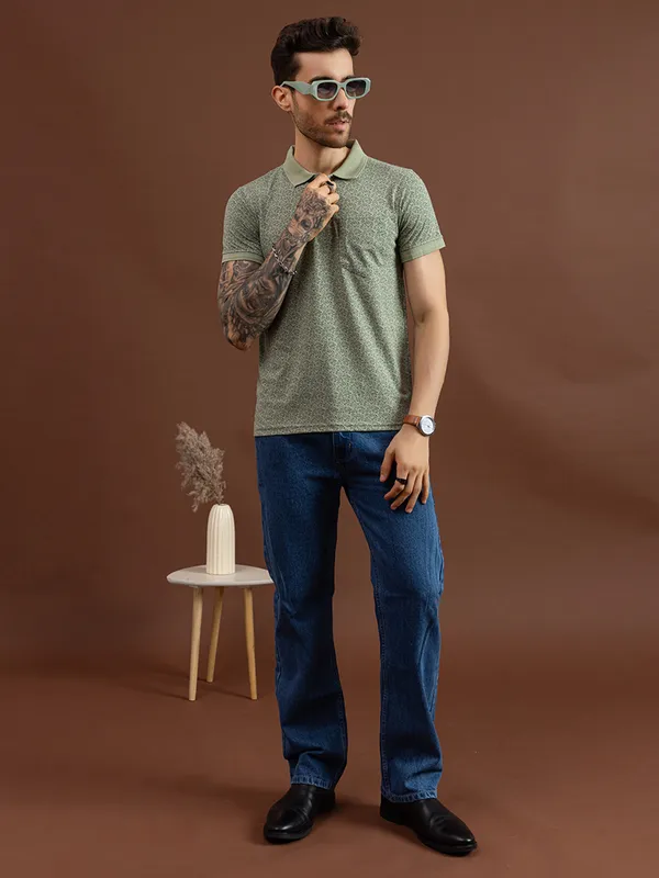 Green_Cotton_Polo