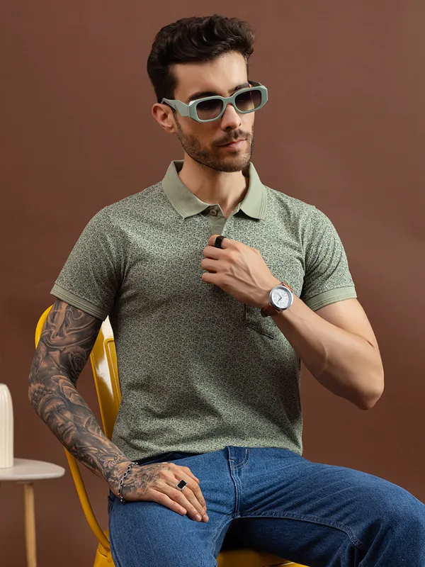 Green_Cotton_Polo