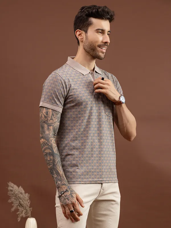 Mustard_Cotton_Polo