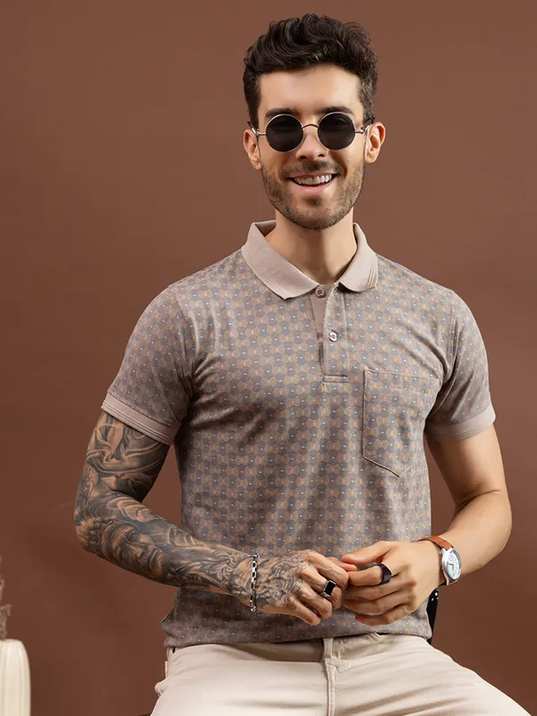 Mustard_Cotton_Polo