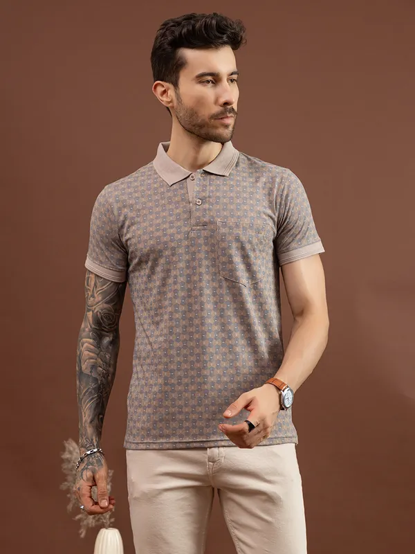 Mustard_Cotton_Polo