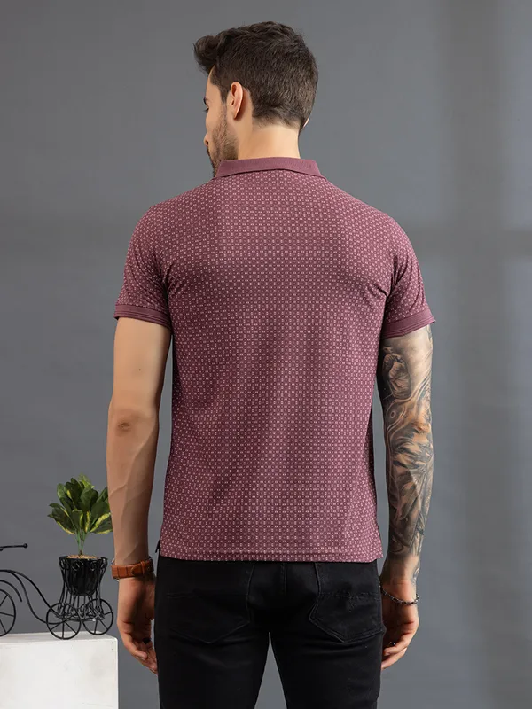 Purple_Cotton_Polo