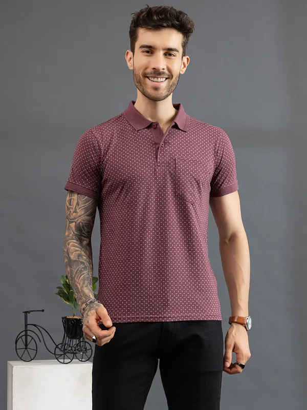 Purple_Cotton_Polo