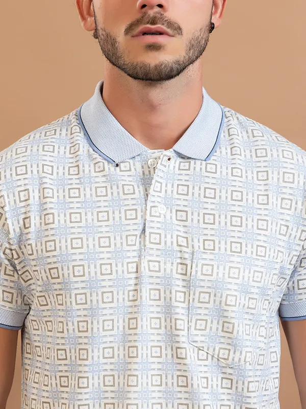 Sky_Cotton_Printed_Polo
