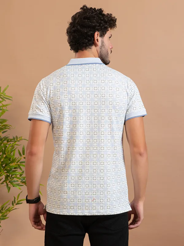 Sky_Cotton_Printed_Polo