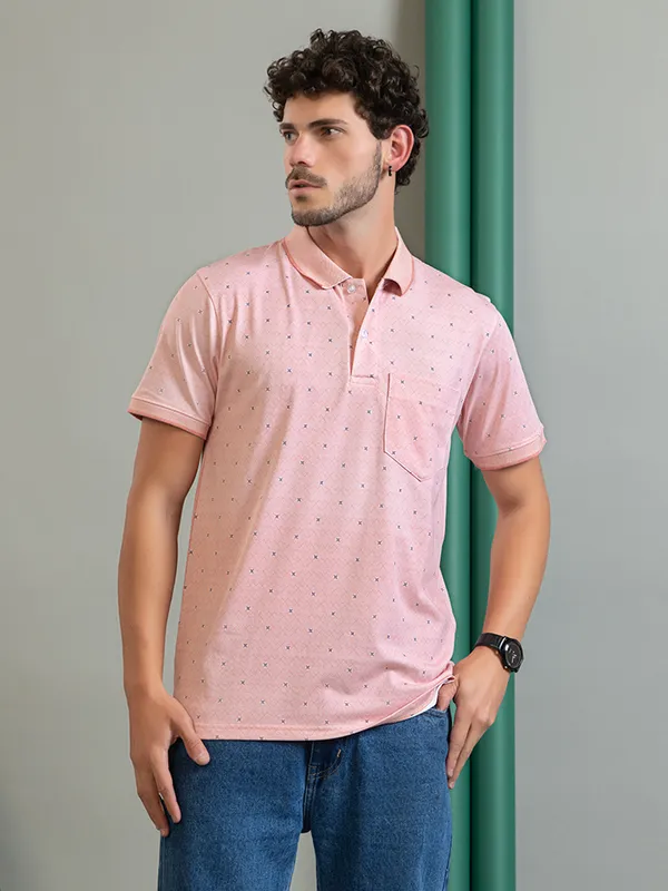 Pink_Cotton_Printed_Polo