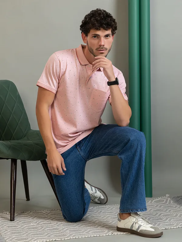 Pink_Cotton_Printed_Polo