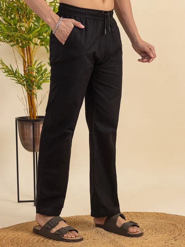 Black_Linen_TrackPants