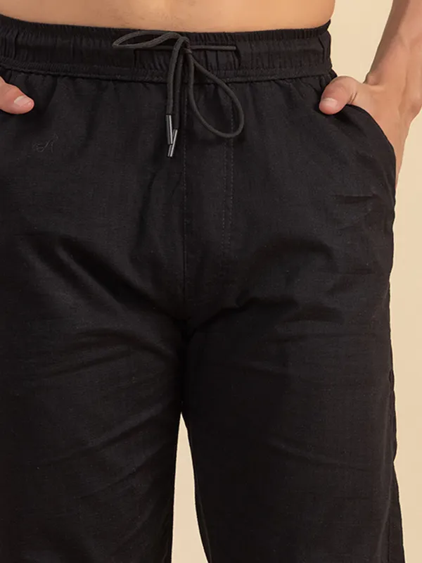 Black_Linen_TrackPants