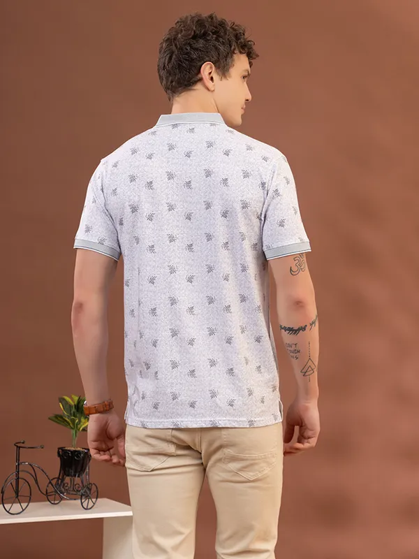 Grey_Cotton_Printed_Polo