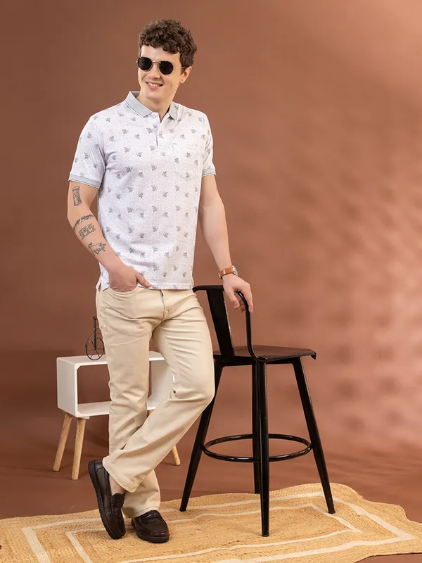 Grey_Cotton_Printed_Polo