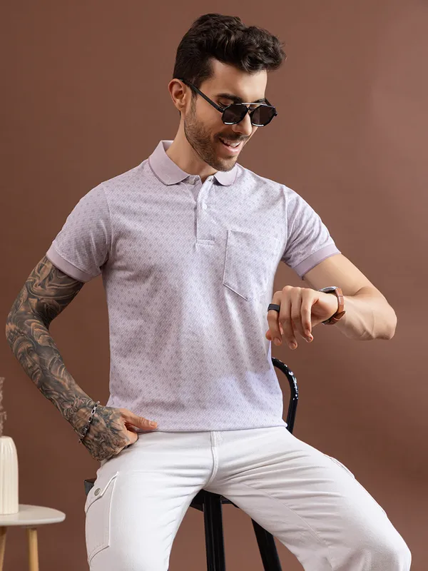 Pink_Cotton_Printed_Polo