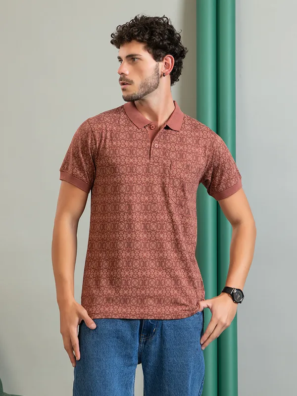 Red_Cotton_Printed_Polo