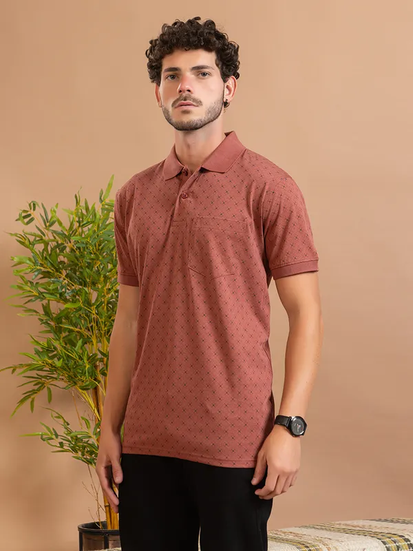 Red_Cotton_Printed_Polo