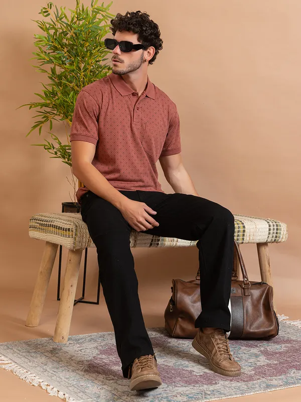 Red_Cotton_Printed_Polo