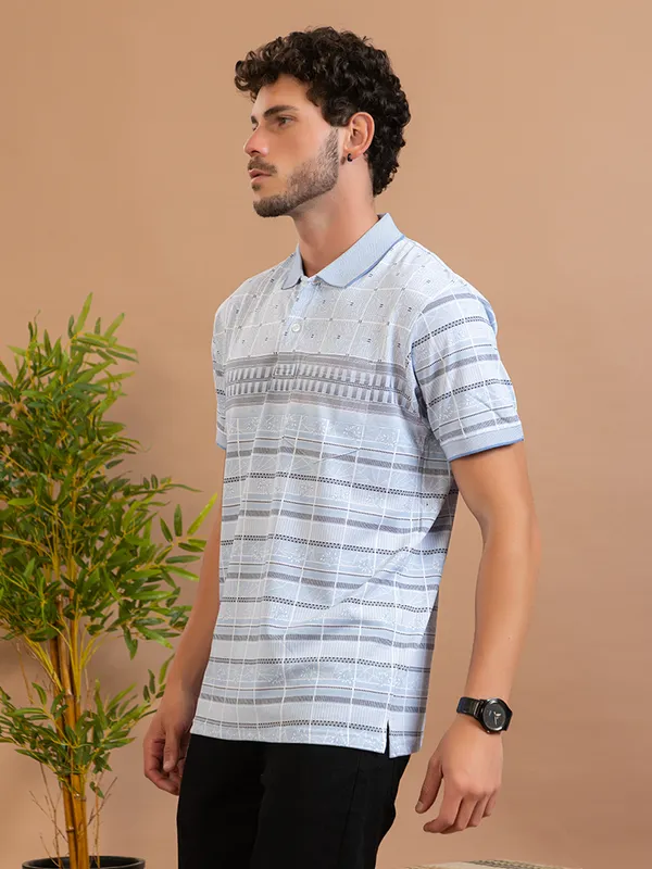 Blue_Cotton_Printed_Polo
