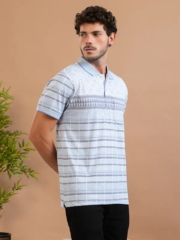 Blue_Cotton_Printed_Polo