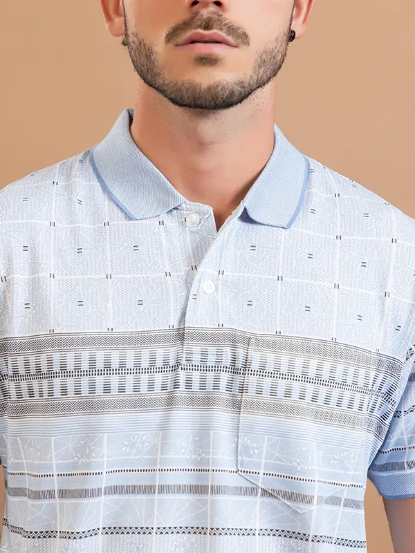 Blue_Cotton_Printed_Polo