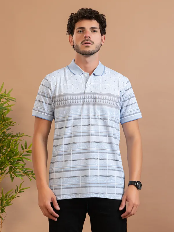 Blue_Cotton_Printed_Polo