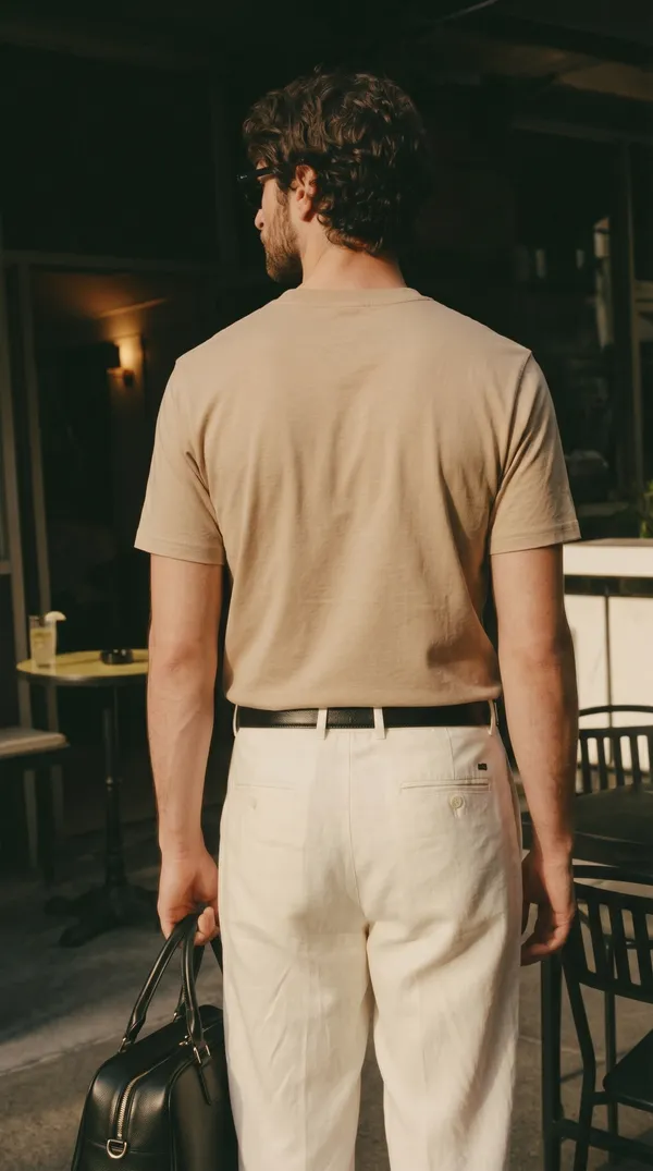 Beige_Solid_Round_Neck_T-Shirt