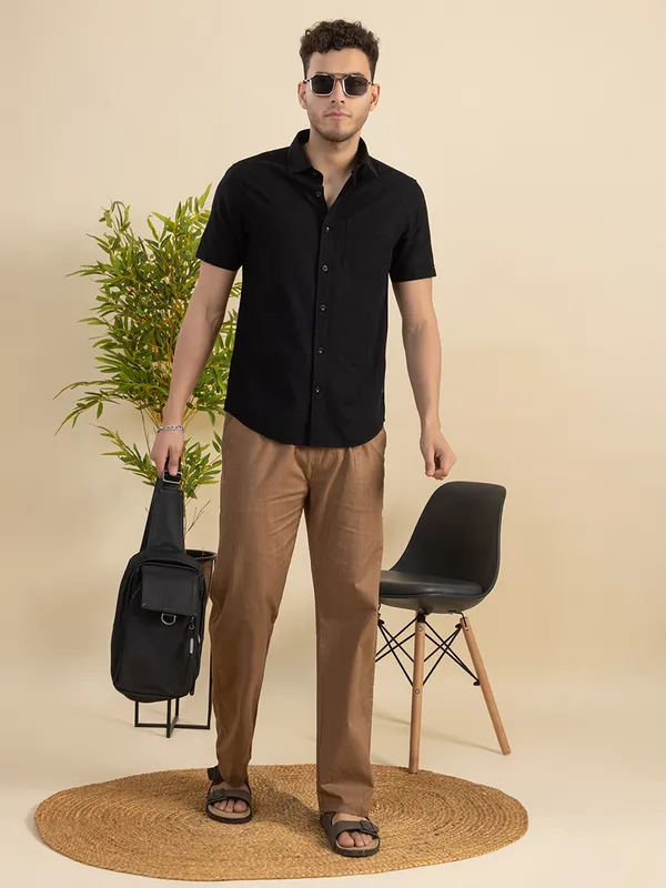 Coffee_Linen_TrackPants