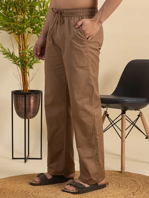 Coffee_Linen_TrackPants