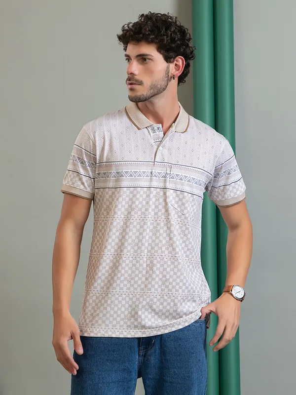 Mustard_Cotton_Printed_Polo