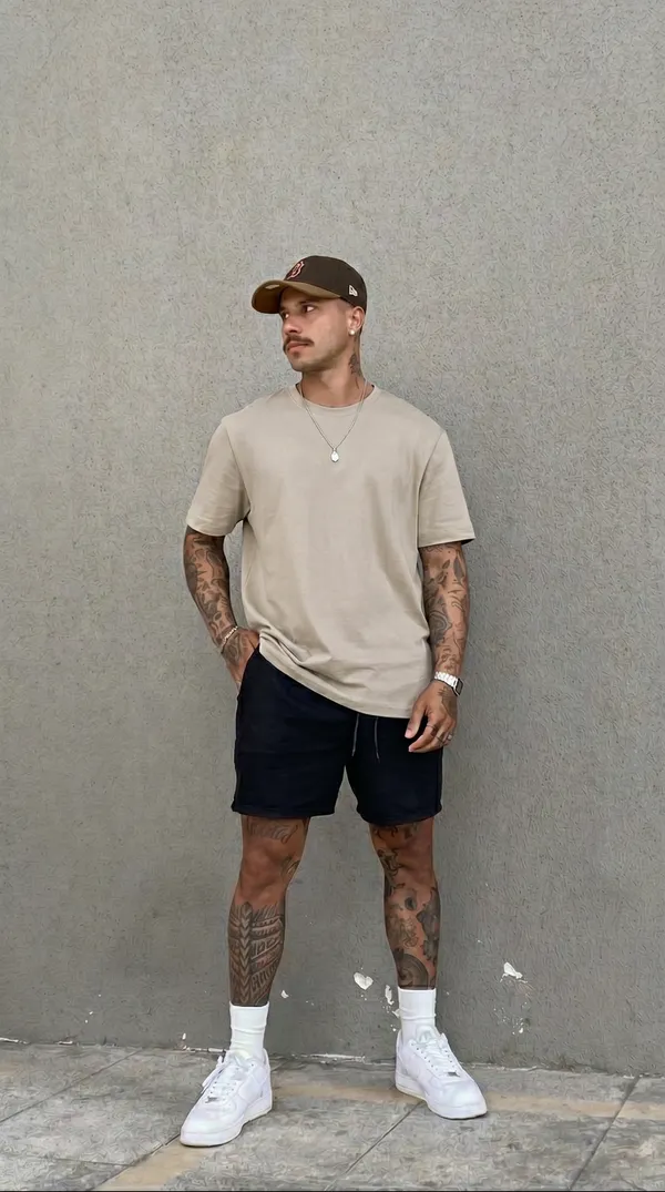 Mustard_Solid_Round_Neck_T-Shirt