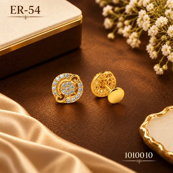 Gold_Finish_Cubic_Zirconia_Stud_Earrings_for_Women