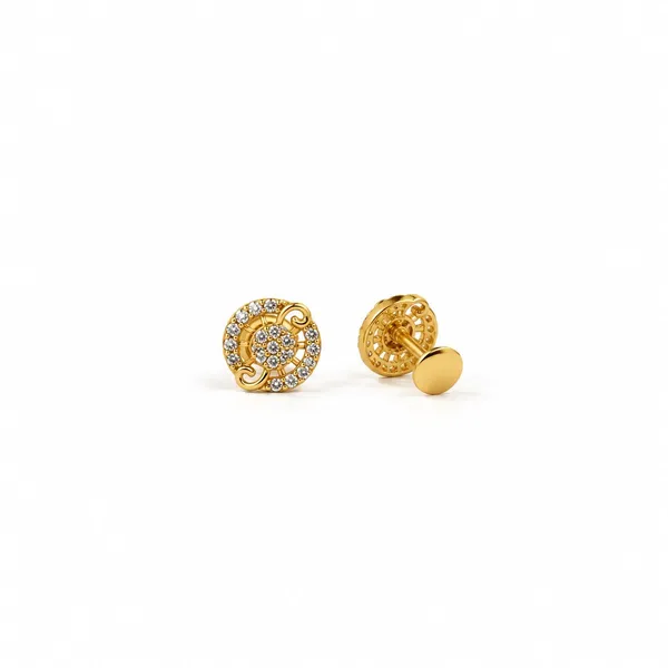 Gold_Finish_Cubic_Zirconia_Stud_Earrings_for_Women