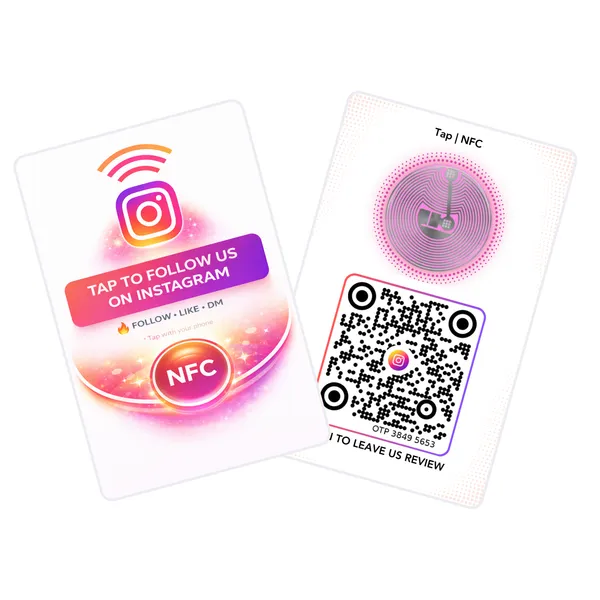 NFC_Instagram_Follow_Card_|_Life_time_|_Editable_anytime
