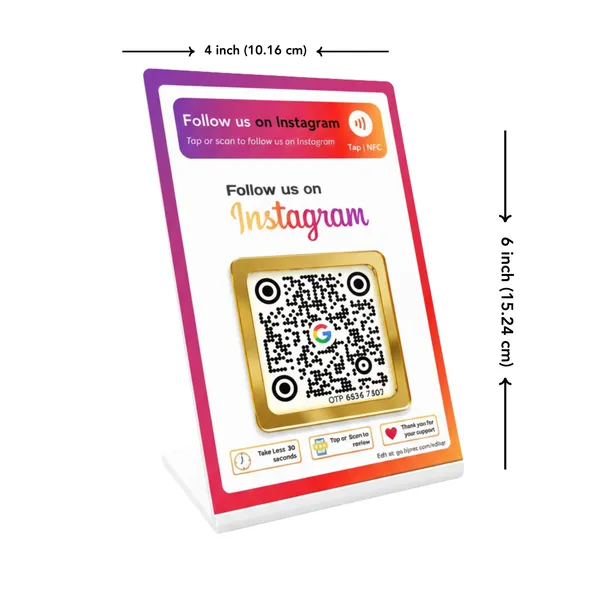 Instagram_Follow_Combo_–_4×6_Standee_+_NFC_Card_+_QR_Keychain_|_Life_time_|_Editable_anytime_|_(3_Items)