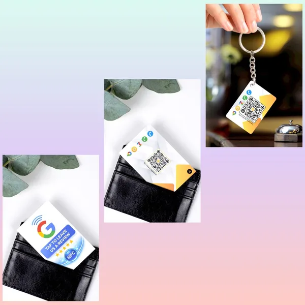NFC_Google_Review_+_NFC_Digital_Card_+_QR_Digital_Keychain_Combo_|_Lifetime_|_Editable_Anytime_|_(3_Items)
