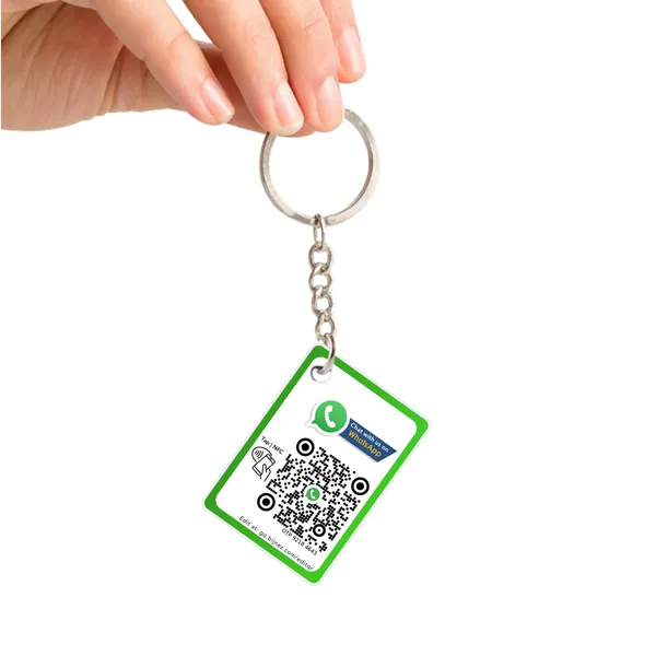 NFC_WhatsApp_Keychain_|_Life_time_|_Editable_anytime
