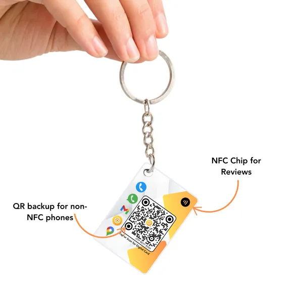 NFC_Digital_Business_Keychain_|_Life_time_|_Editable_anytime_(add_upto_10_links)