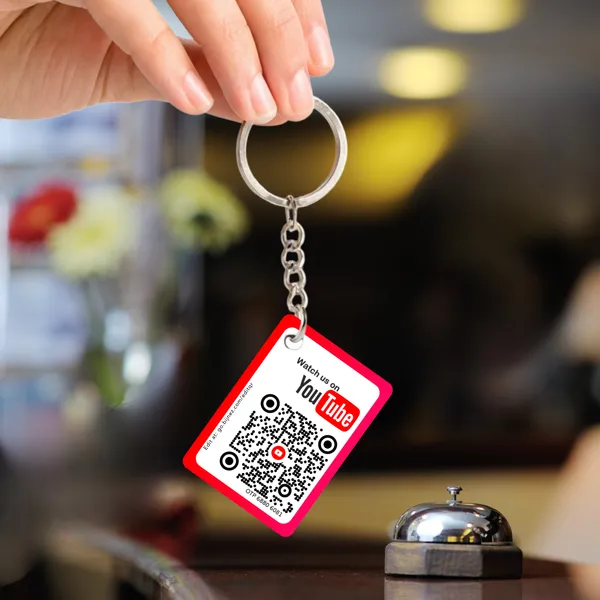 QR_YouTube_Keychain_|_Life_time_|_Editable_anytime