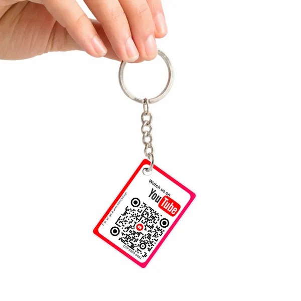QR_YouTube_Keychain_|_Life_time_|_Editable_anytime