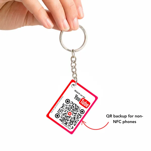 QR_YouTube_Keychain_|_Life_time_|_Editable_anytime