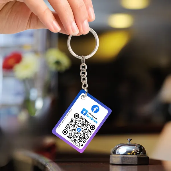 QR_Facebook_Follow_Keychain_|_Lifetime_|_Editable_Anytime