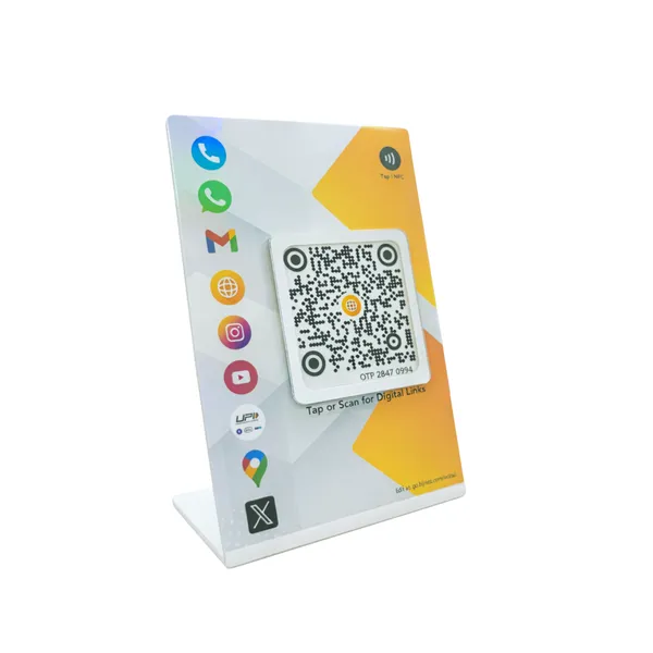 NFC_4x6_Digital_Business_Standee_|_Lifetime_|_Editable_Anytime_|_(Add_upto_10_links)