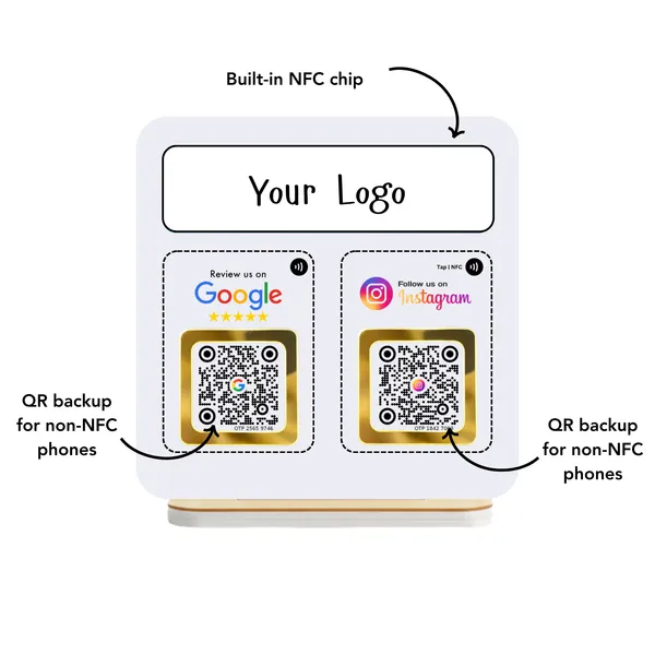 Custom_NFC_2_in_one_Standee_for_Google_Reviews,_Instagram_|_Life_time_|_Editable_anytime