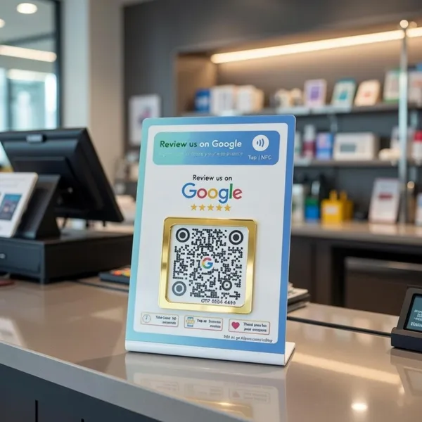 NFC_4×6_Google_Review_Standee_|_Lifetime_|_Editable_Anytime