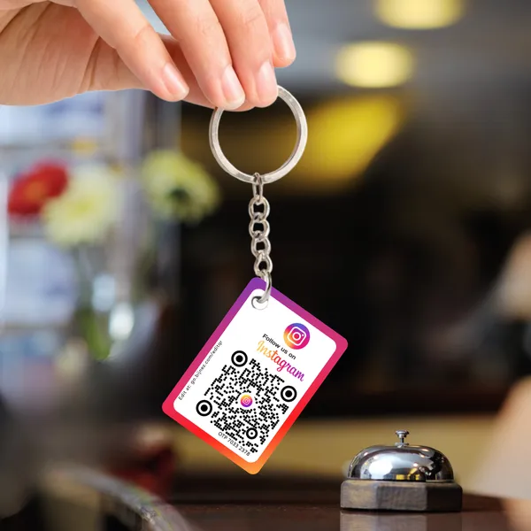 NFC_Instagram_Follow_Card_+_QR_Instagram_Keychain_Combo_|_Lifetime_|_Editable_Anytime_(2_Items)