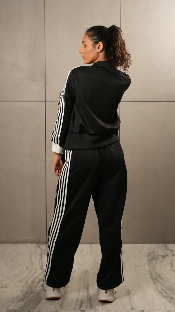 Black_Polyester_Blend_Track_Suit_Set_For_Women