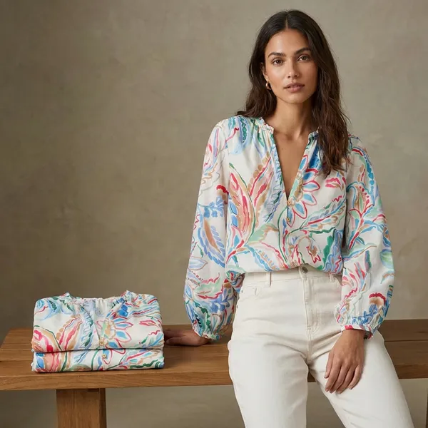 Multicolor_Cotton_Polyester_Blend_Printed_Top_For_Women